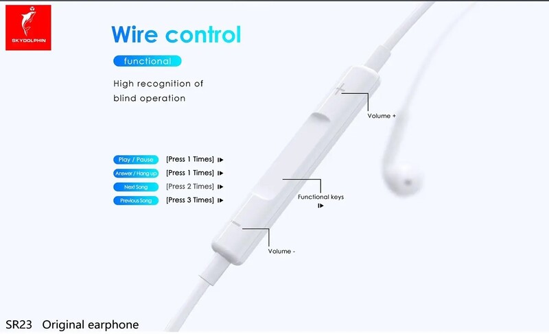 Гарнитура SkyDolphin SR23 White (HF-000466)
