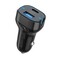 Фото - Автомобільний зарядний пристрій SkyDolphin SZ19 PD 20W + QC3.0 20W Black (AZP-000102) | click.ua