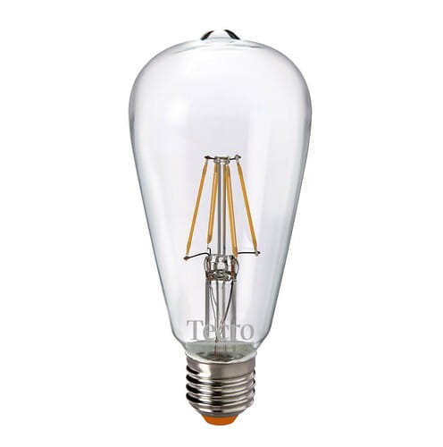 Фото - Лампочка Tecro Лампа світлодіодна  Loft 3W E27 2700K  Loft ST64-3W (ST64-3W-2.7K-E27)