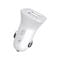 Фото - Автомобільний зарядний пристрій SkyDolphin SZ09 (2USB, 3.4A) White (AZP-000106) | click.ua