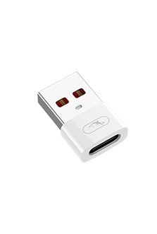 Переходник SkyDolphin OT08 Mini USB Type-C - USB (F/M), white (ADPT-00032)