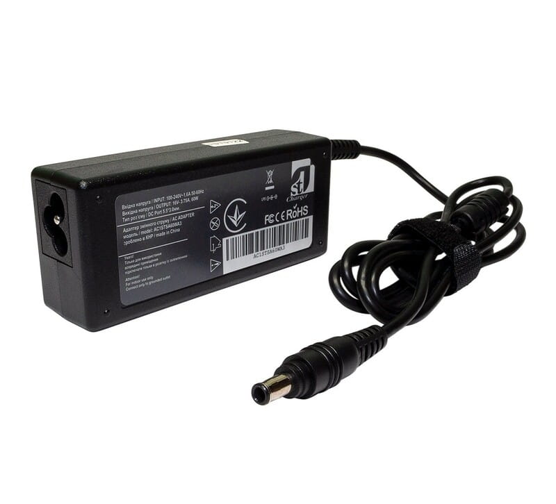 Блок питания 1StCharger для ноутбука Samsung 16V 60W 3.75A 5.5x3.0мм (AC1STSA60WA3)
