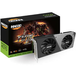 Купити Відеокарта GF RTX 4070 12GB GDDR6X Twin X2 Inno3D (N40702-126X-185252N) Відеокарта GF RTX 4070 12GB GDDR6X Twin X2 Inno3D (N40702-126X-185252N)