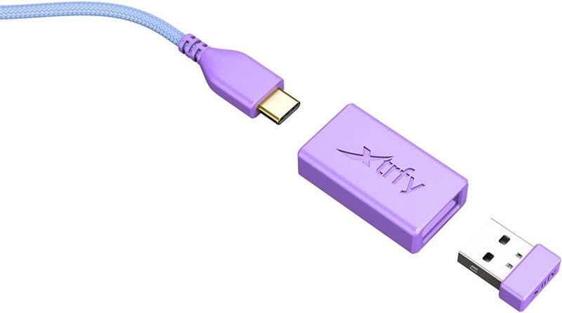 Мышь беспроводная Xtrfy M8 Wireless Frosty Purple (M8W-RGB-PURPLE)