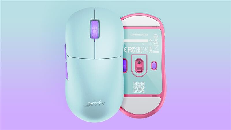 Мышь беспроводная Xtrfy M8 Wireless Frosty Mint (M8W-RGB-MINT)