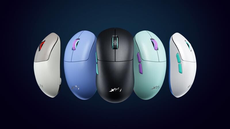 Миша бездротова Xtrfy M8 Wireless Black (M8W-RGB-BLACK)