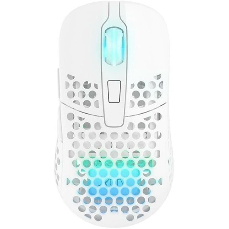 Миша бездротова Xtrfy M42 RGB Wireless White (M42W-RGB-WHITE)