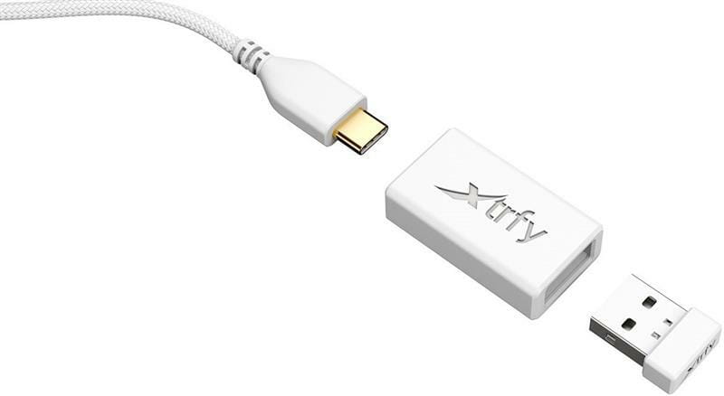 Миша бездротова Xtrfy M42 RGB Wireless White (M42W-RGB-WHITE)