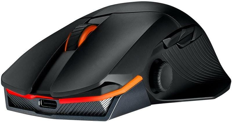 Мышь беспроводная Asus ROG Chakram X Origin RGB Black (90MP02N1-BMUA00)