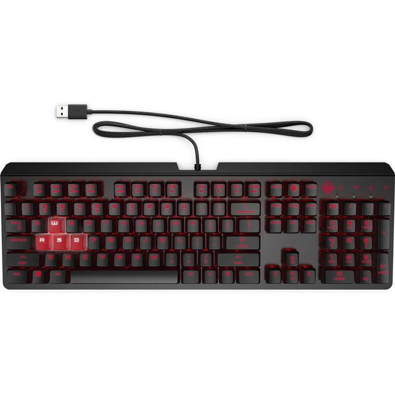Клавіатура HP Omen Encoder Red Black (6YW76AA)