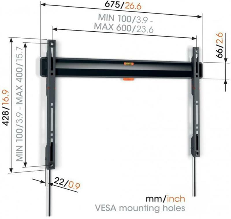 Кронштейн Vogels TVM 3603 Black (VESA600х400)