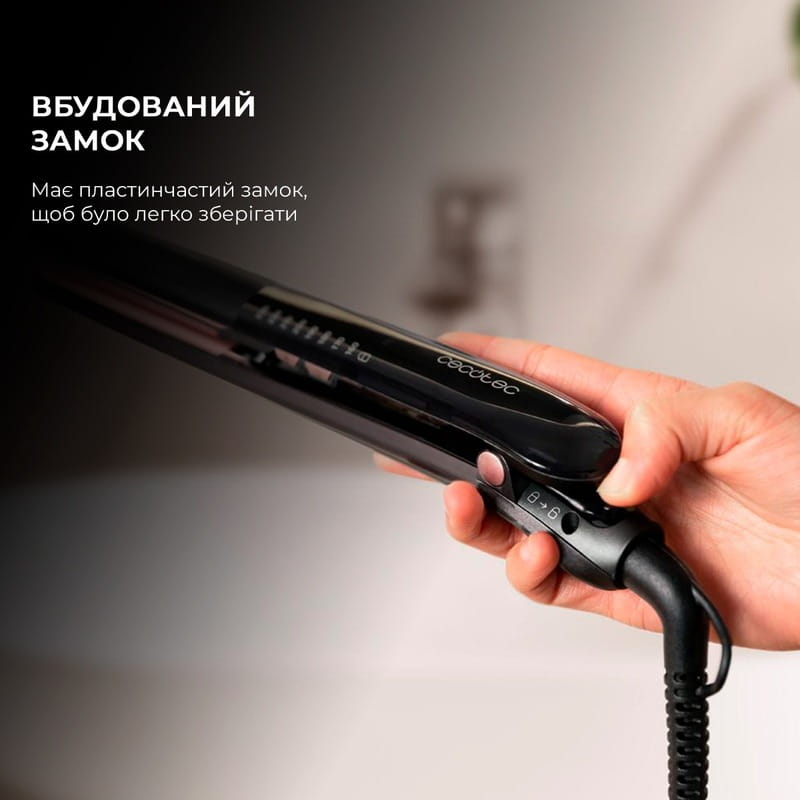 Випрямляч для волосся Cecotec Plancha de pelo Bamba RitualCare 1200 Titanium IonTouch (CCTC-03405)