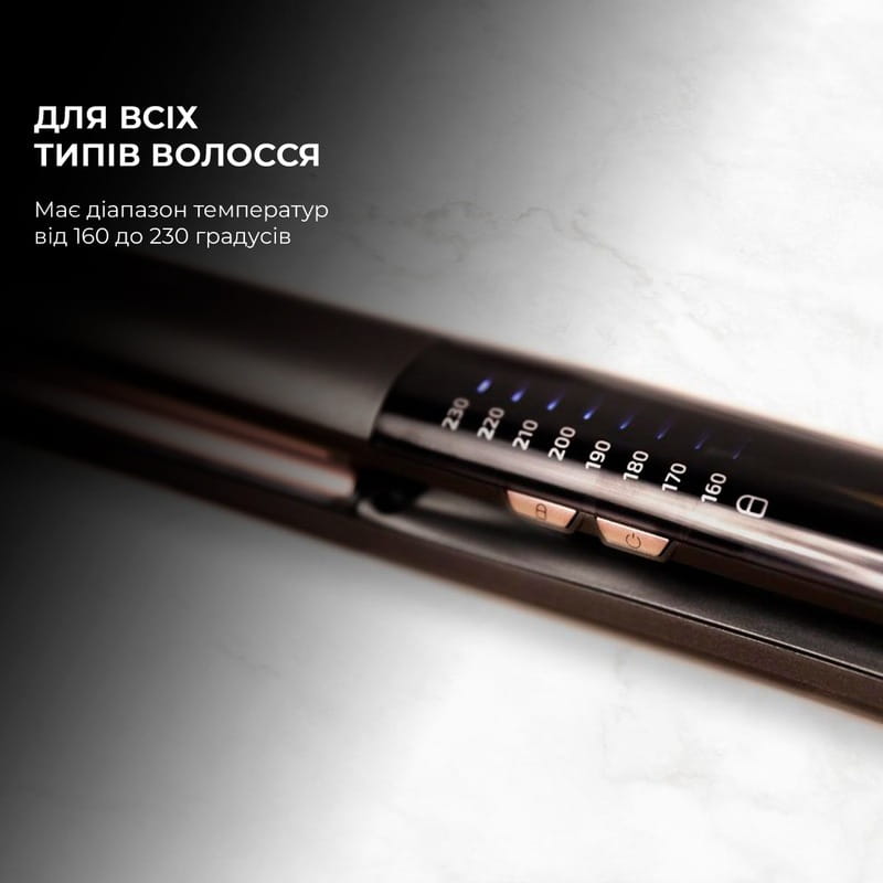 Утюжок (Выпрямитель) для волос Cecotec Plancha de pelo Bamba RitualCare 1200 Titanium IonTouch (CCTC-03405)