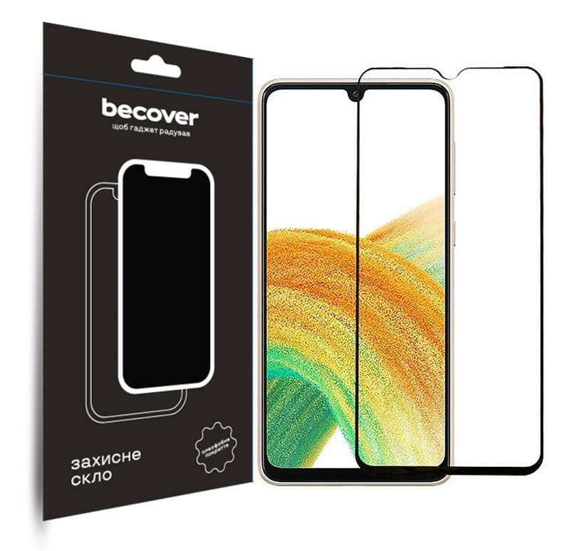 Защитное стекло BeCover для Samsung Galaxy A34 5G SM-A346 Black (708840)