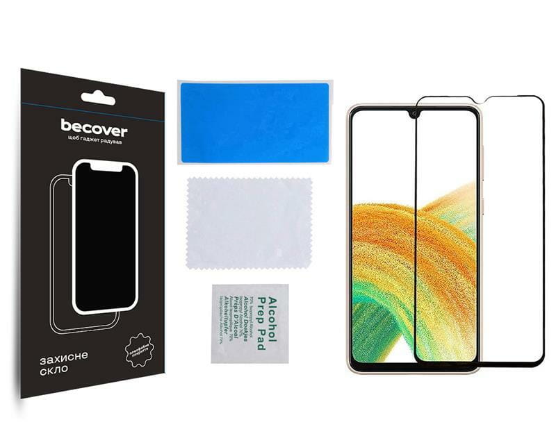 Защитное стекло BeCover для Samsung Galaxy A34 5G SM-A346 Black (708840)