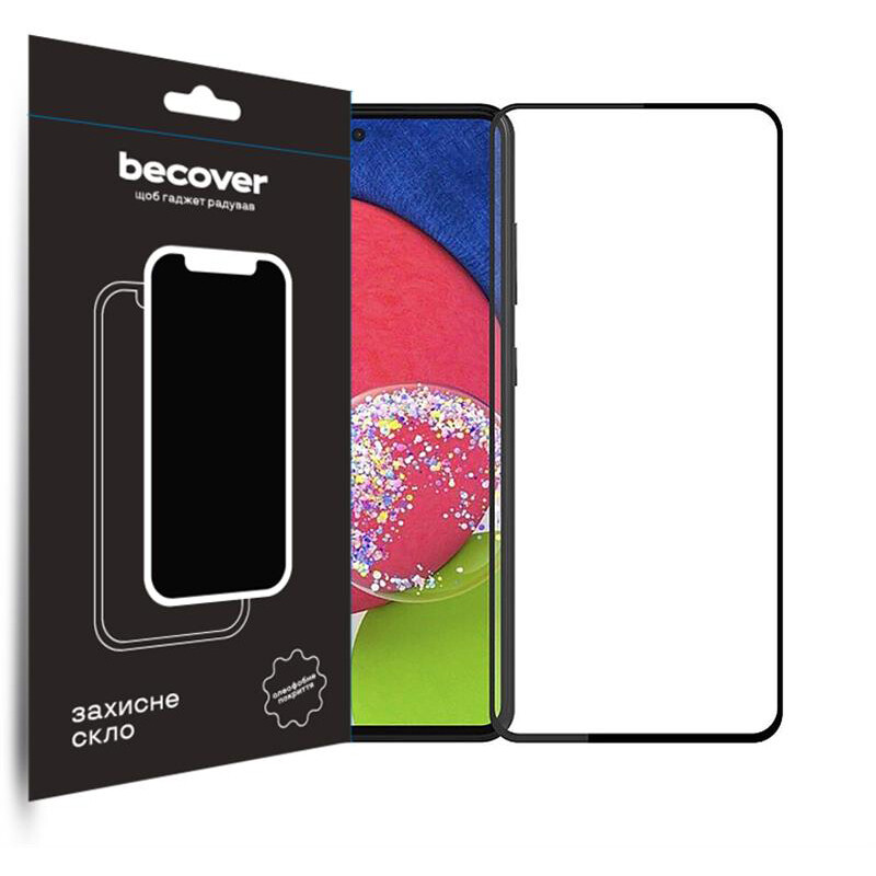 Захисне скло BeCover для Samsung Galaxy A54 5G SM-A546 Black (708841)