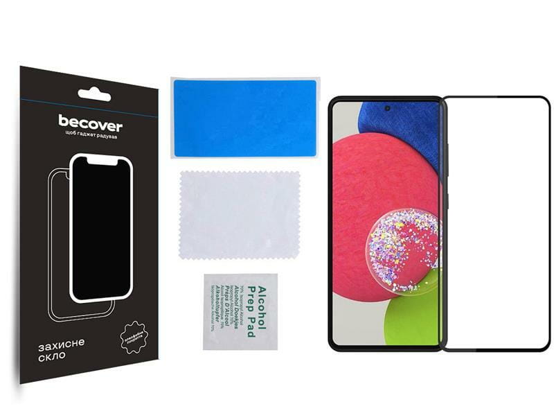 Защитное стекло BeCover для Samsung Galaxy A54 5G SM-A546 Black (708841)