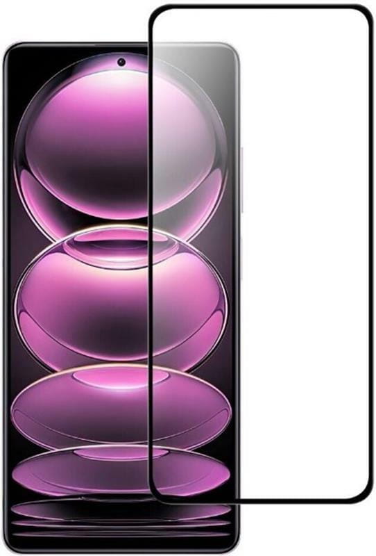 Защитное стекло BeCover для Xiaomi Redmi Note 12 Pro/12 Pro 5G/12 Pro Plus Black (708784)