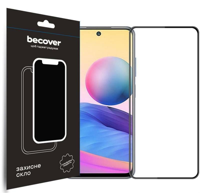 Защитное стекло BeCover для Xiaomi Redmi Note 12 4G/Note 12 5G/Poco X5 5G Black (708783)