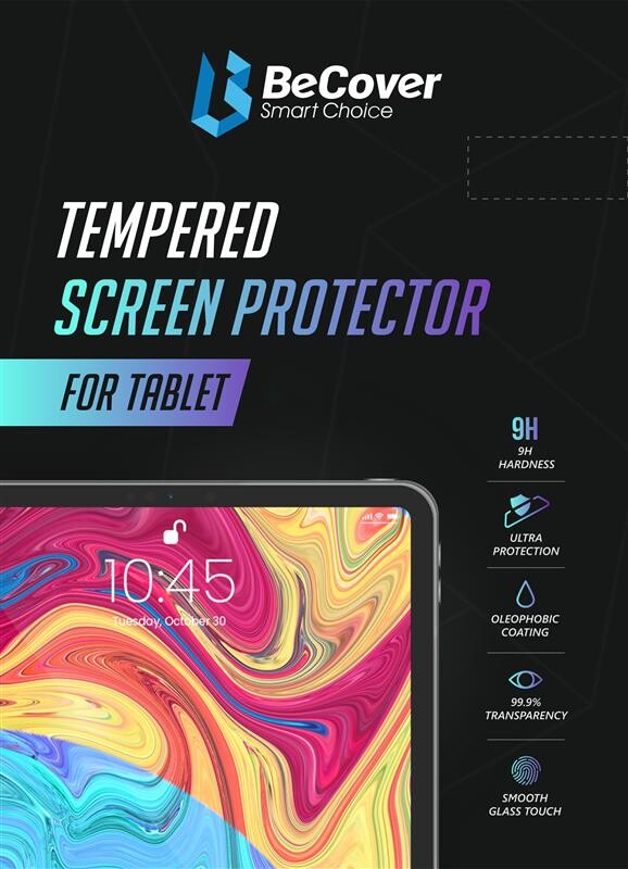 Защитное стекло BeCover для Nokia T21 10.4" (708798)