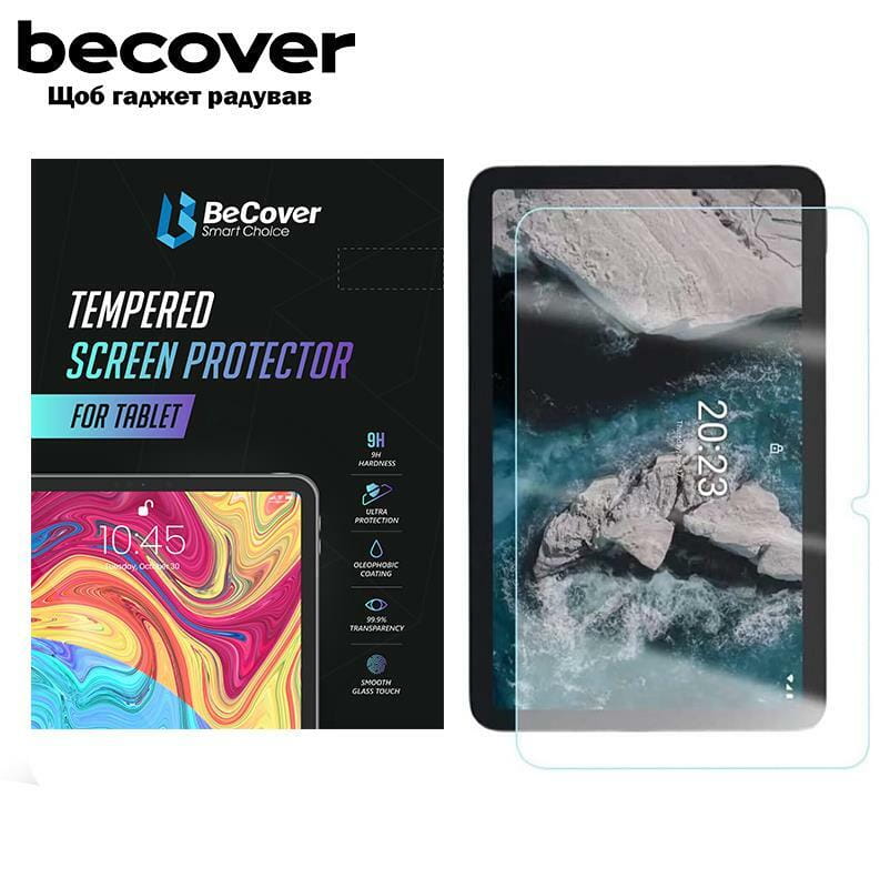 Защитное стекло BeCover для Nokia T21 10.4" (708798)