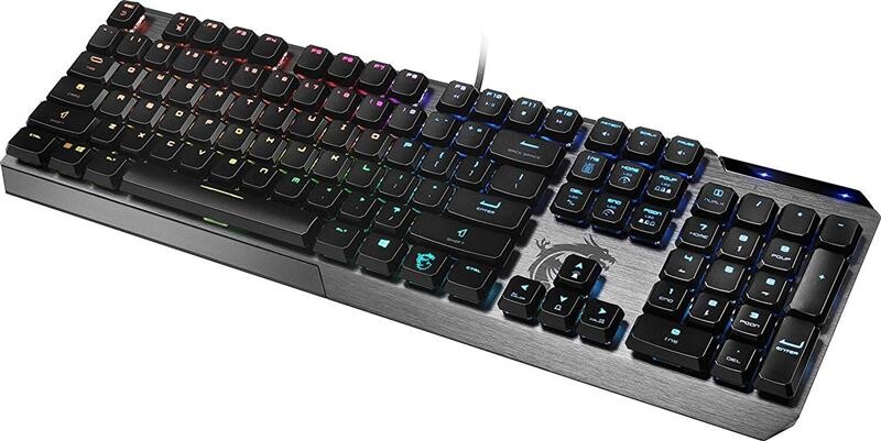 Клавіатура MSI Vigor GK50 Low Profile UA Black (S11-04UA213-GA7)