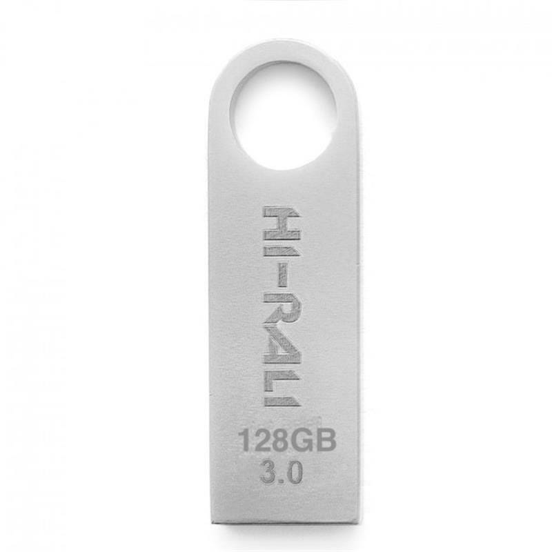 Флеш-накопитель USB3.0 128GB Hi-Rali Shuttle Series Silver (HI-128GB3SHSL)