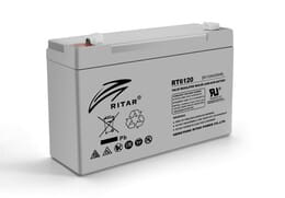 Аккумуляторная батарея Ritar 6V 12AH Gray Case (RT6120A/02969) AGM