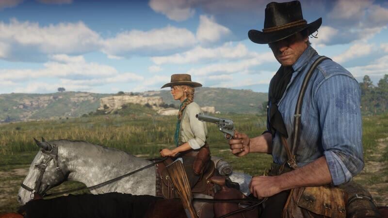 Гра Red Dead Redemption 2 для Sony PlayStation 4, Russian Subtitles, Blu-ray (5026555423052)