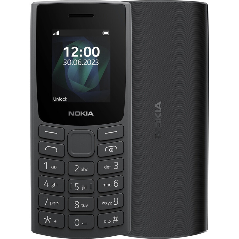 Мобильный телефон Nokia 105 2023 Single Sim Charcoal