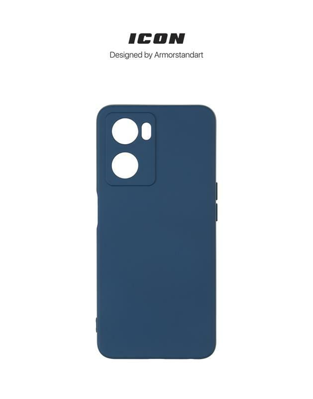 Чохол-накладка Armorstandart Icon для Oppo A57s 4G Camera cover Dark Blue (ARM68119)
