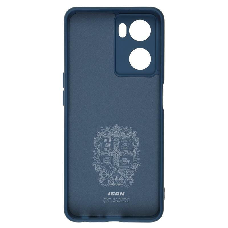 Чехол-накладка Armorstandart Icon для Oppo A57s 4G Camera cover Dark Blue (ARM68119)