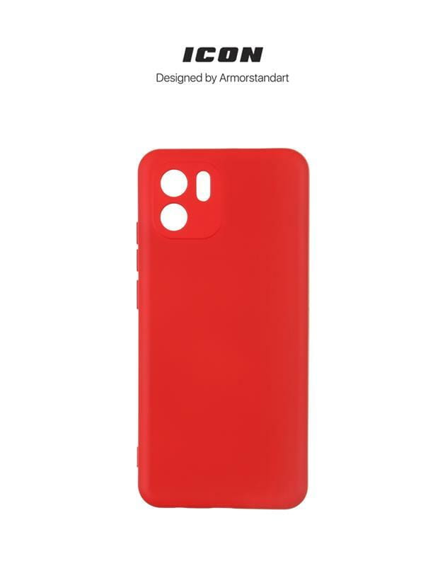 Чехол-накладка Armorstandart Icon для Xiaomi Redmi A2 Camera cover Red (ARM66539)