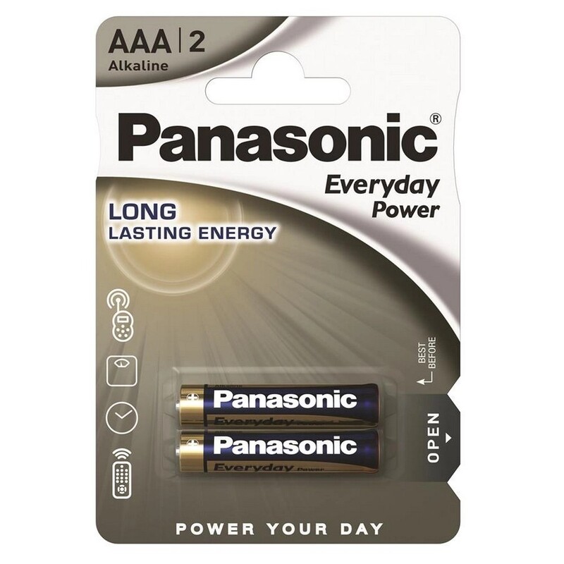 Батарейка Panasonic Everyday Power AAA/LR03 BL 2 шт