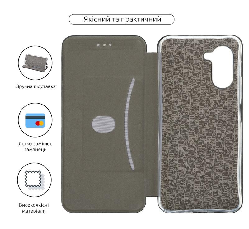 Чехол-книжка Armorstandart G-Case для Realme C33 Black (ARM64195)