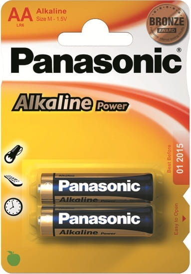 Батарейка Panasonic Alkaline Power AA/LR06 BL 2 шт