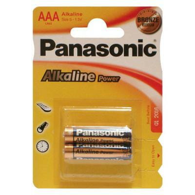 Батарейка Panasonic Alkaline Power AAA/LR03 BL 2 шт