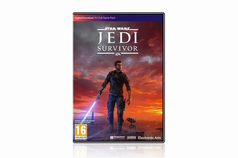 Гра Star Wars Jedi: Survivor для PC, English Version, DVD (1095316)