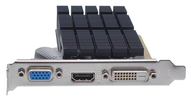 Видеокарта GF GT 710 1GB DDR3 Afox (AF710-1024D3L5)