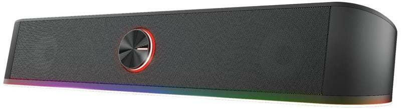 Акустична система Trust GXT 619 Thorne RGB Illuminated Soundbar Black (24007)