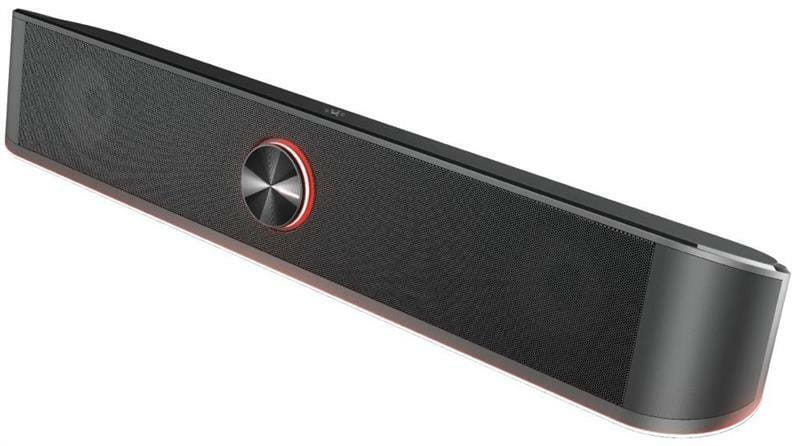 Акустична система Trust GXT 619 Thorne RGB Illuminated Soundbar Black (24007)