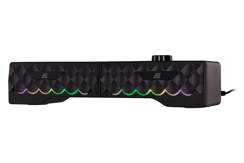 Акустична система 2E PCS232 RGB Soundbar Black (2E-PCS232BK)