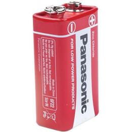 Купити Батарейка Panasonic Red Zink Krona/6F22 BL 1 шт Батарейка Panasonic Red Zink Krona/6F22 BL 1 шт
