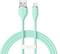 Фото - Кабель Baseus Jelly Liquid Silica Gel USB - Lightning (M/M), 2.4 A, 2 м, Green (CAGD000106) | click.ua