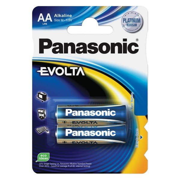 Батарейка Panasonic Evolta AA/LR06 BL 2 шт