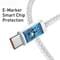 Фото - Кабель Baseus Dynamic USB Type-C - USB Type-C (M/M), 20 V/5 A, 100 W, 2 м, White (CALD000302) | click.ua