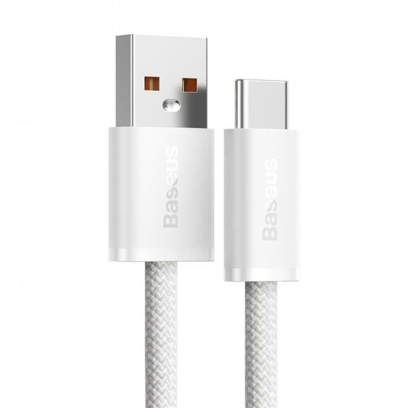 Кабель Baseus Dynamic USB - USB Type-C (M/M), 20 V/5 A, 100 W, 1 м, White (CALD000602)