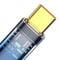 Фото - Кабель Baseus Explorer USB - USB Type-C (M/M), 5 A, 100 W, 2 м Blue (CATS000303) | click.ua