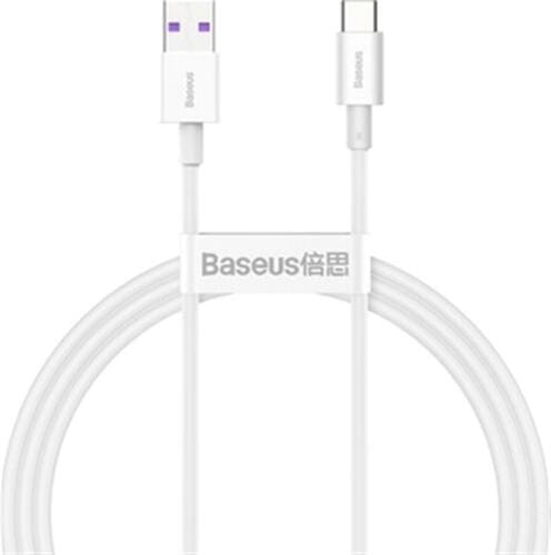 Фото - Кабель BASEUS   Superior USB - USB Type-C , 3 A, 66 W, 1 м, White (CATY (M/M)