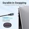 Фото - Кабель Vention USB Type-C - USB Type-C (M/M) TPE Round PD 100W, 5A, 1 м, Black (COTBF) | click.ua